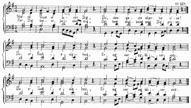 Store Gud, vi lover Dig