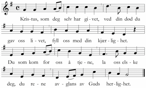 Kristus, som deg selv har givet