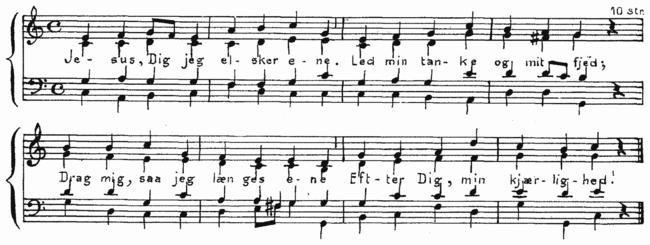Jesus, Dig jeg elsker ene